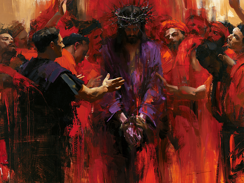 Ecce Homo - Ekspresjonist · Landskap nr. 9 - Kristen kunst
