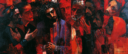 Ecce Homo - Ekspresjonist · Landskap nr. 25 - Kristen kunst