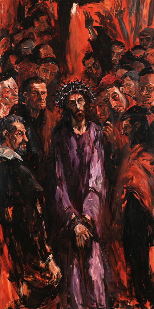 Ecce Homo - Ekspresjonist · Portrett nr. 1 - Kristen kunst