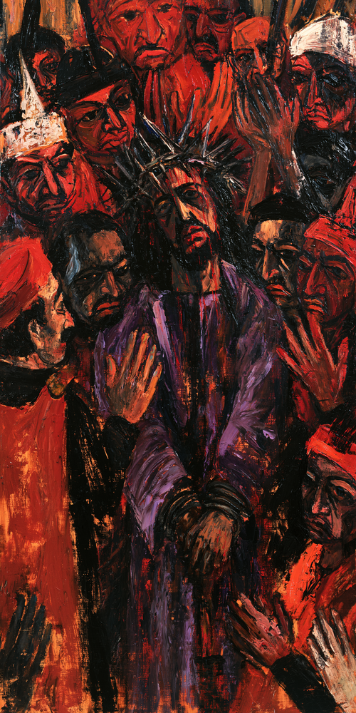 Ecce Homo - Ekspresjonist · Portrett nr. 2 - Kristen kunst