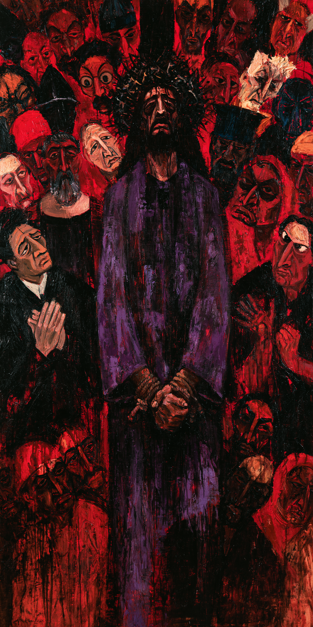 Ecce Homo - Ekspresjonist · Portrett nr. 3 - Kristen kunst