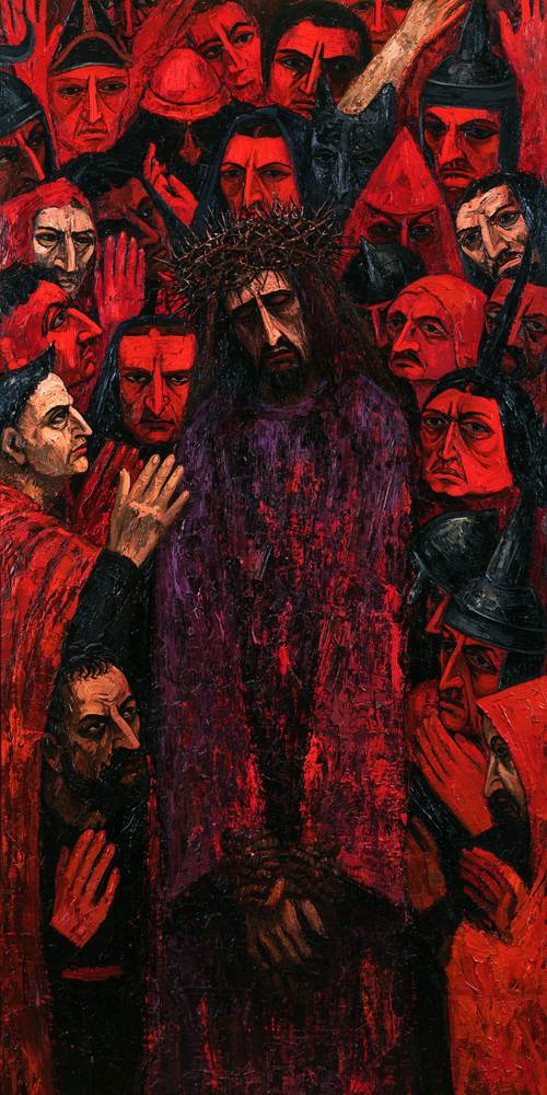 Ecce Homo - Ekspresjonist · Portrett nr. 4 - Kristen kunst