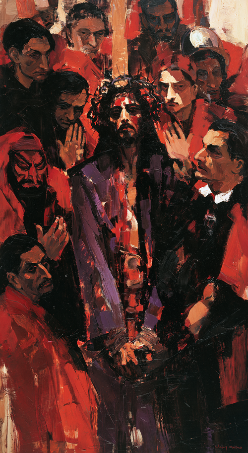 Ecce Homo - Ekspresjonist · Portrett nr. 6 - Kristen kunst