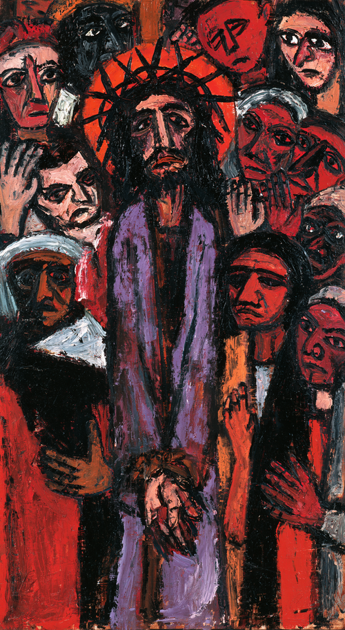 Ecce Homo - Ekspresjonist · Portrett nr. 7 - Kristen kunst
