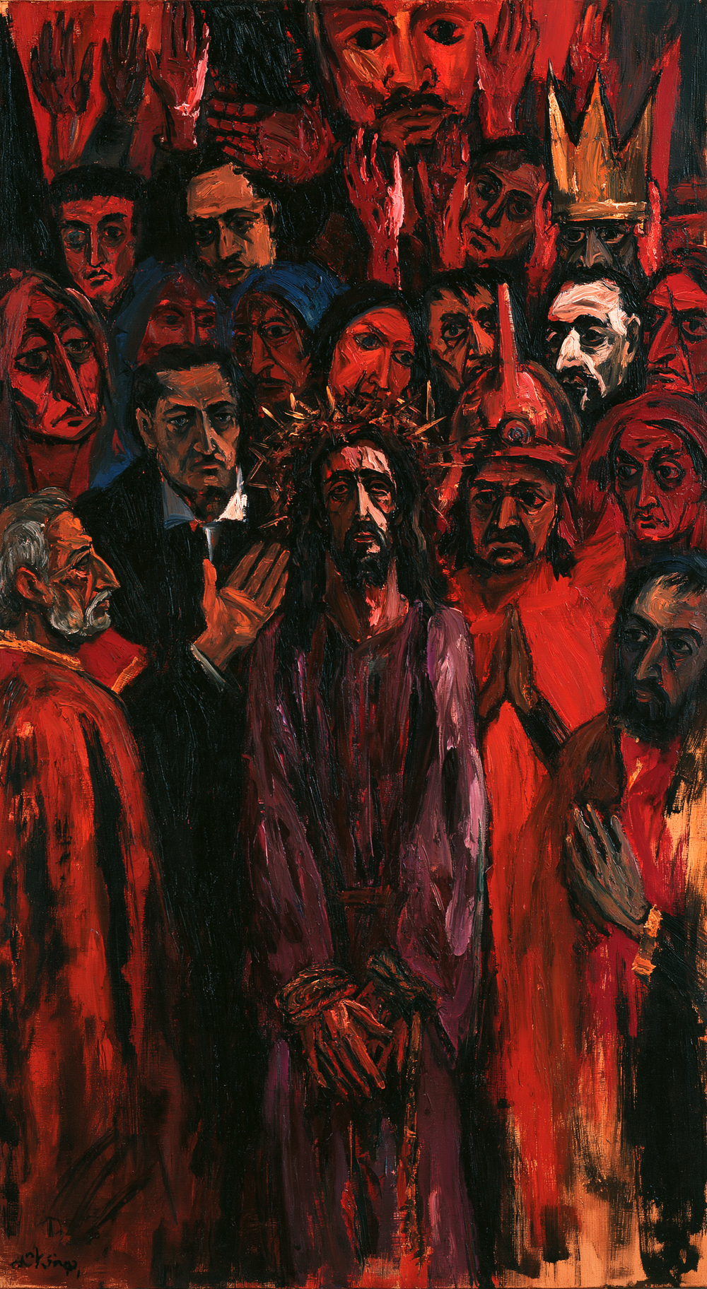 Ecce Homo - Ekspresjonist · Portrett nr. 8 - Kristen kunst