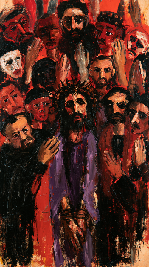 Ecce Homo - Ekspresjonist · Portrett nr. 9 - Kristen kunst