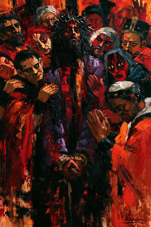 Ecce Homo - Ekspresjonist · Portrett nr. 13 - Kristen kunst
