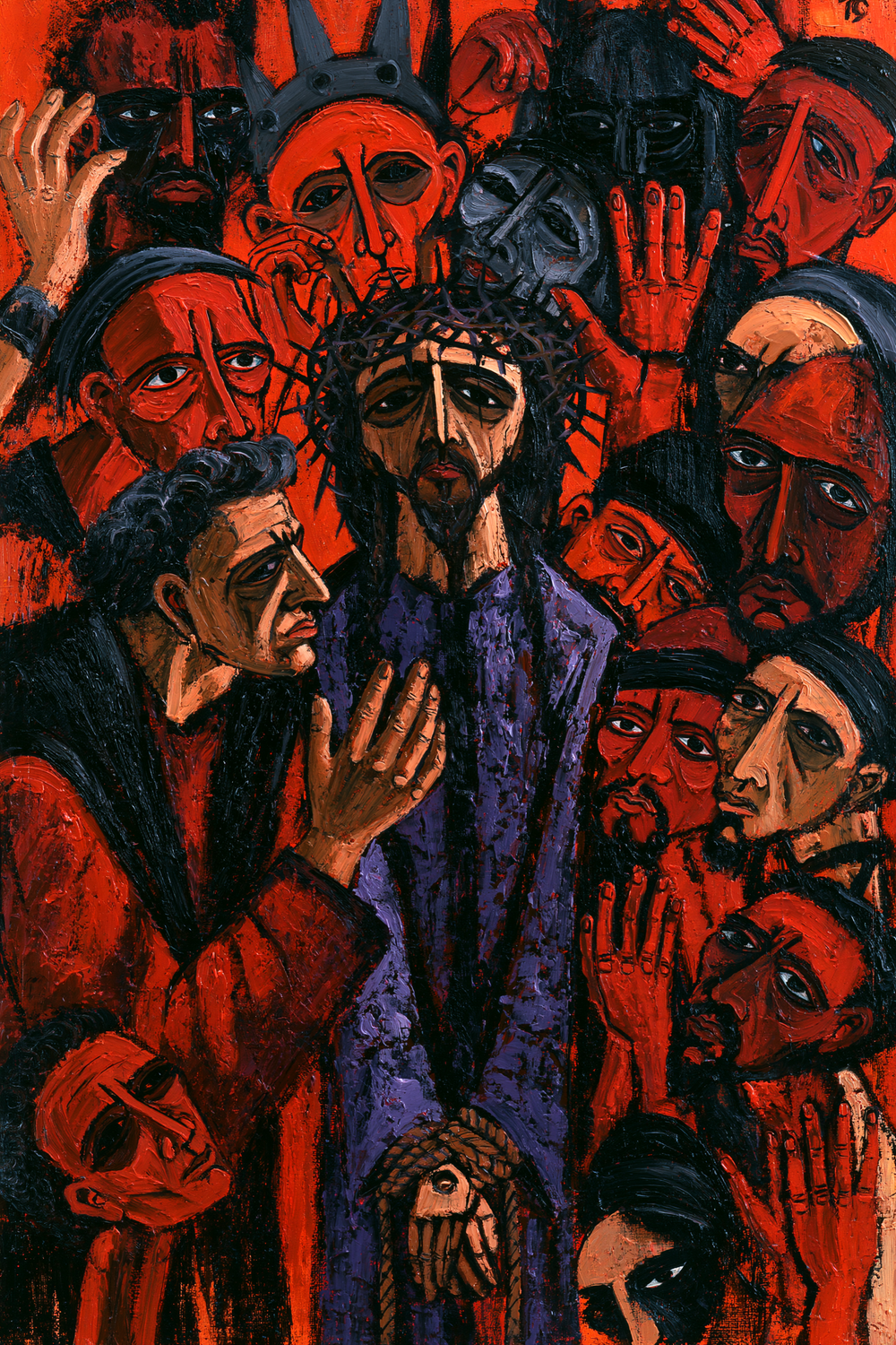 Ecce Homo - Ekspresjonist · Portrett nr. 14 - Kristen kunst
