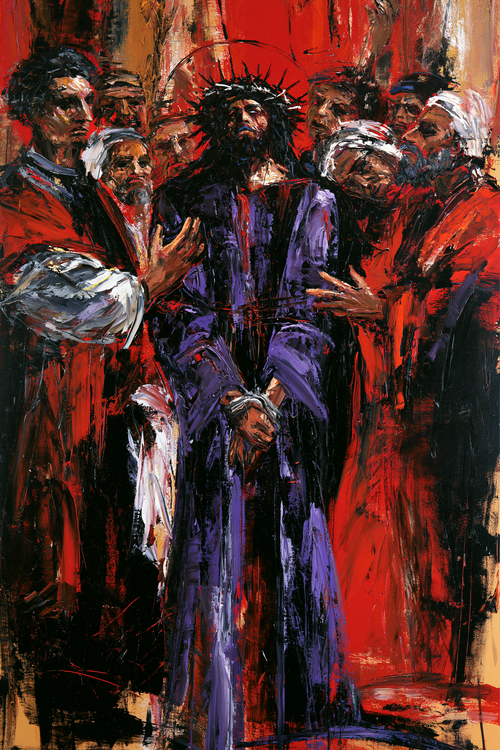 Ecce Homo - Ekspresjonist · Portrett nr. 16 - Kristen kunst