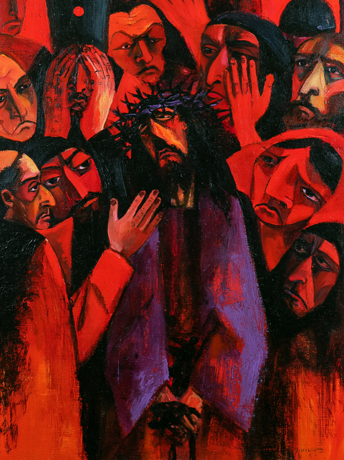 Ecce Homo - Ekspresjonist · Portrett nr. 17 - Kristen kunst
