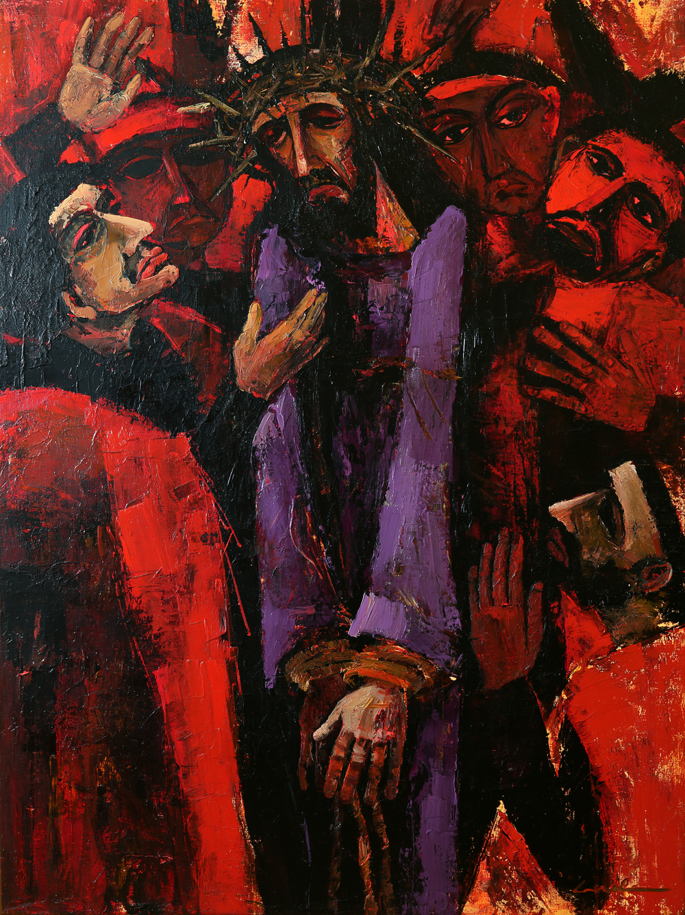 Ecce Homo - Ekspresjonist · Portrett nr. 18 - Kristen kunst