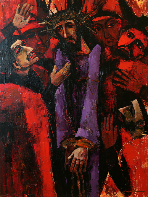 Ecce Homo - Ekspresjonist · Portrett nr. 18 - Kristen kunst