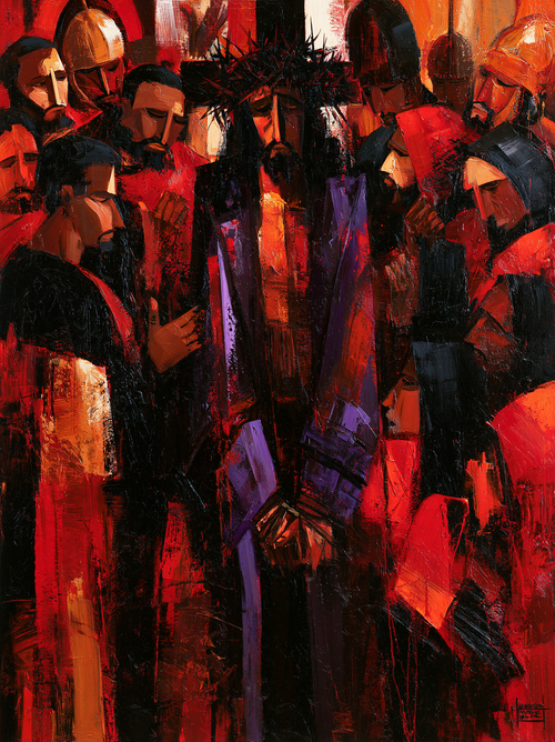 Ecce Homo - Ekspresjonist · Portrett nr. 19 - Kristen kunst