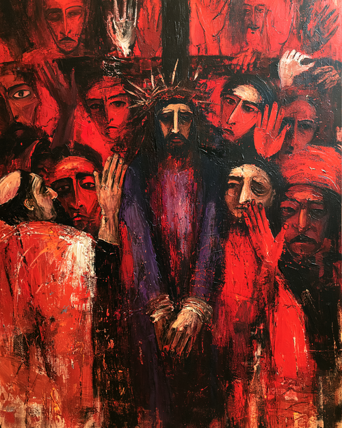 Ecce Homo - Ekspresjonist · Portrett nr. 22 - Kristen kunst