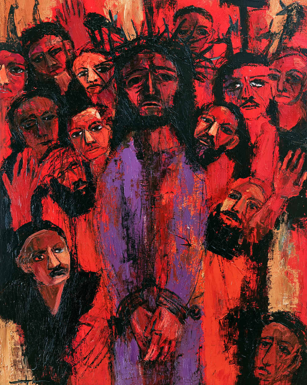 Ecce Homo - Ekspresjonist · Portrett nr. 23 - Kristen kunst