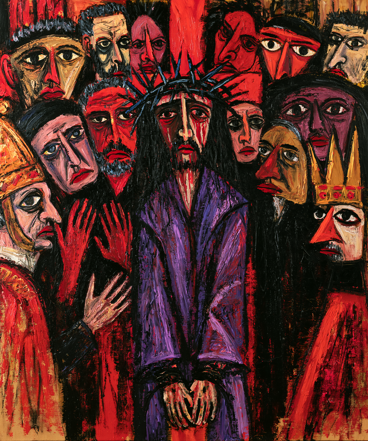 Ecce Homo - Ekspresjonist · Portrett nr. 24 - Kristen kunst