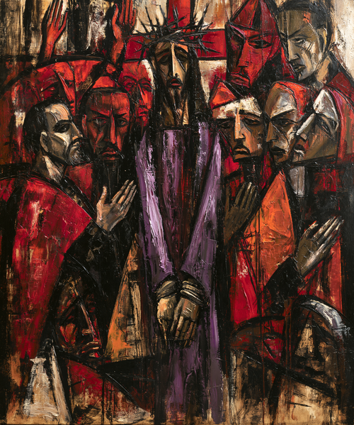 Ecce Homo - Ekspresjonist · Portrett nr. 25 - Kristen kunst