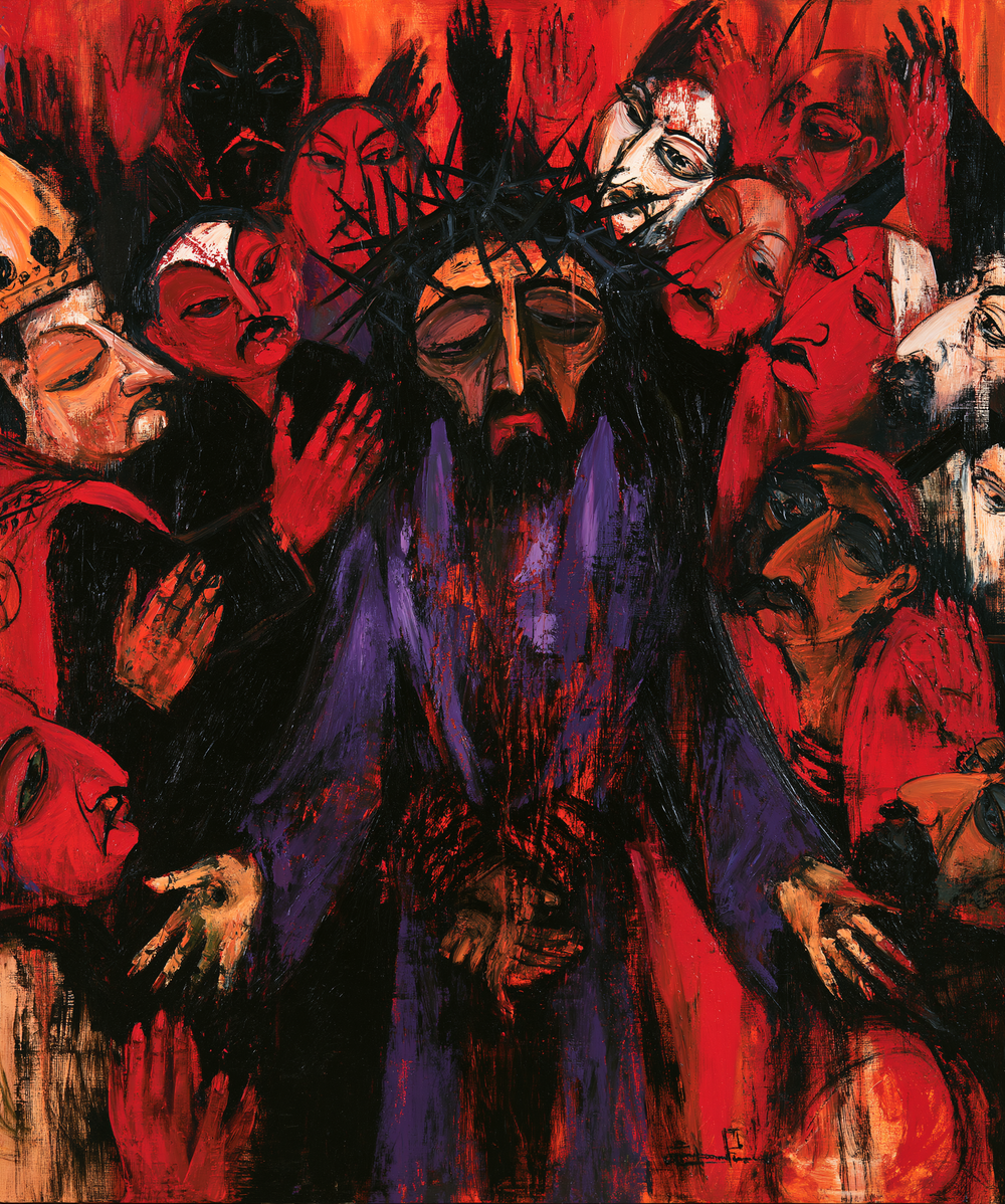 Ecce Homo - Ekspresjonist · Portrett nr. 26 - Kristen kunst