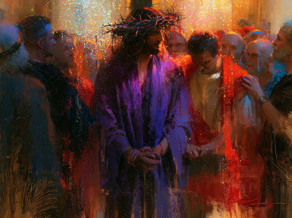 Ecce Homo - Impresjonistisk · Landskap nr. 8 - Kristen kunst