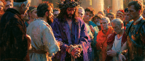 Ecce Homo - Impresjonistisk · Landskap nr. 19 - Kristen kunst