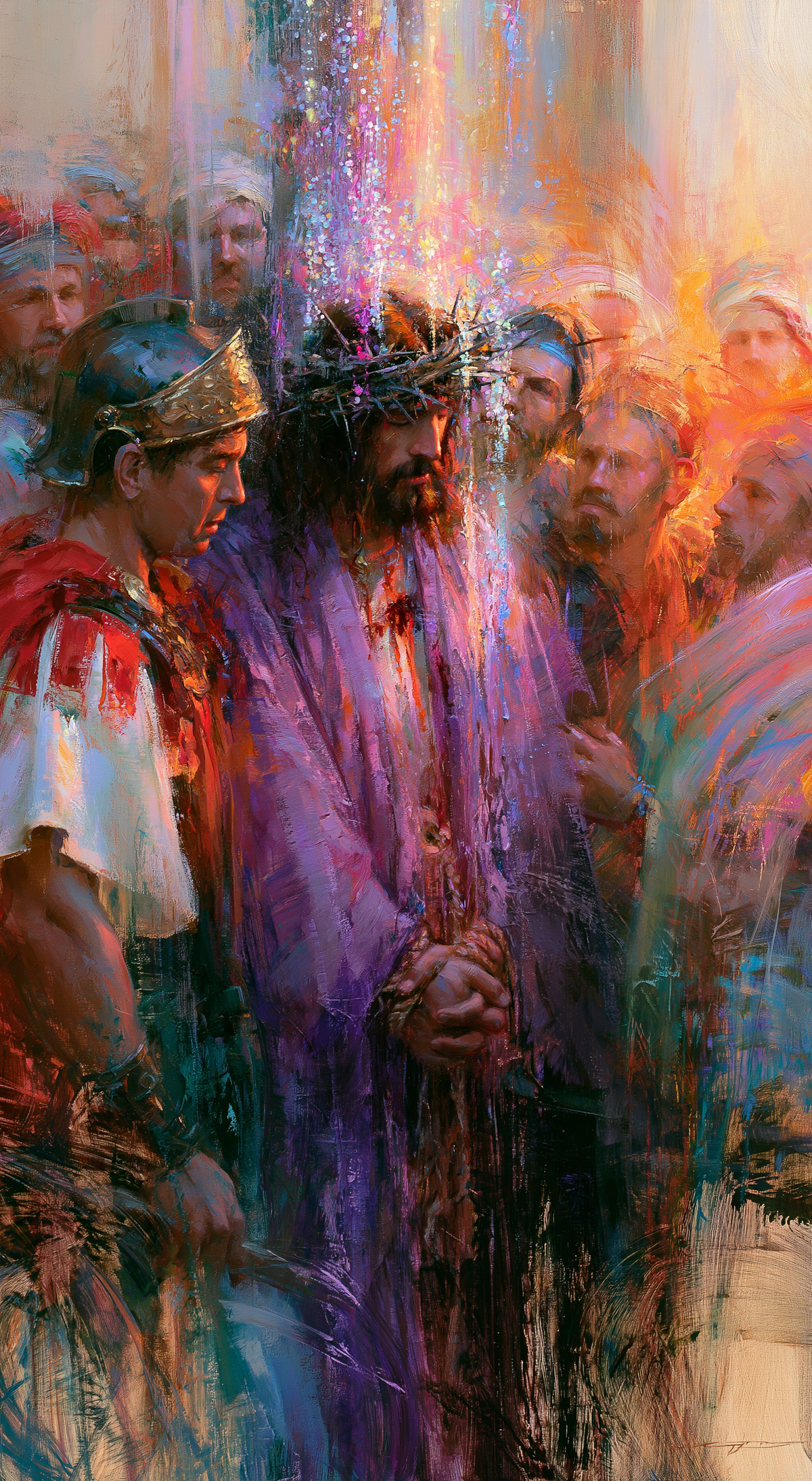 Ecce Homo - Impresjonistisk · Portrett nr. 9 - Kristen kunst