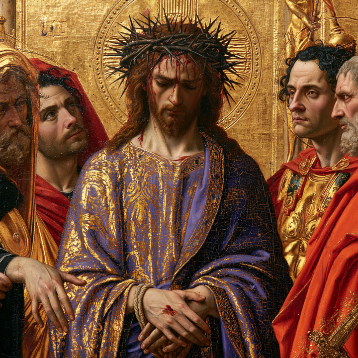 Ecce Homo - Hellig gylden · Firkantet nr. 2