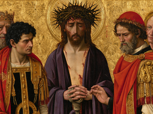 Ecce Homo - Hellig gylden · Landskap nr. 6 - Kristen kunst