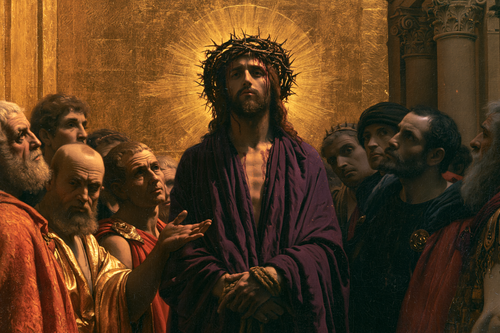 Ecce Homo - Hellig gylden · Landskap nr. 11 - Kristen kunst