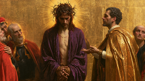 Ecce Homo - Hellig gylden · Landskap nr. 12 - Kristen kunst