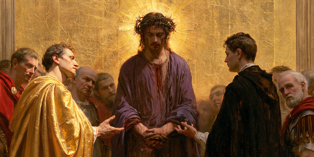 Ecce Homo - Hellig gylden · Landskap nr. 15 - Kristen kunst