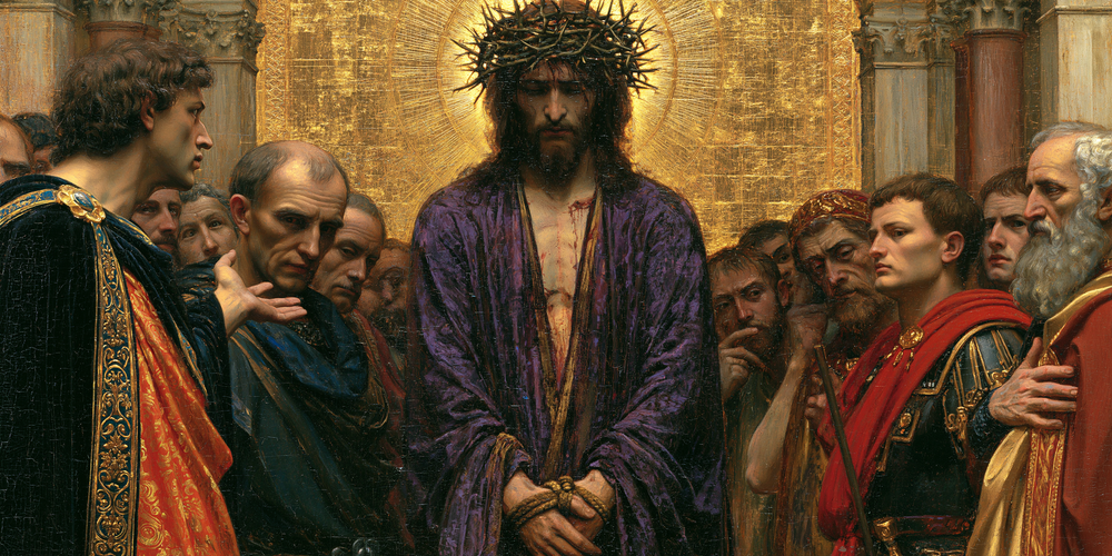 Ecce Homo - Sacred golden · Landskap nr. 16 - Kristen kunst