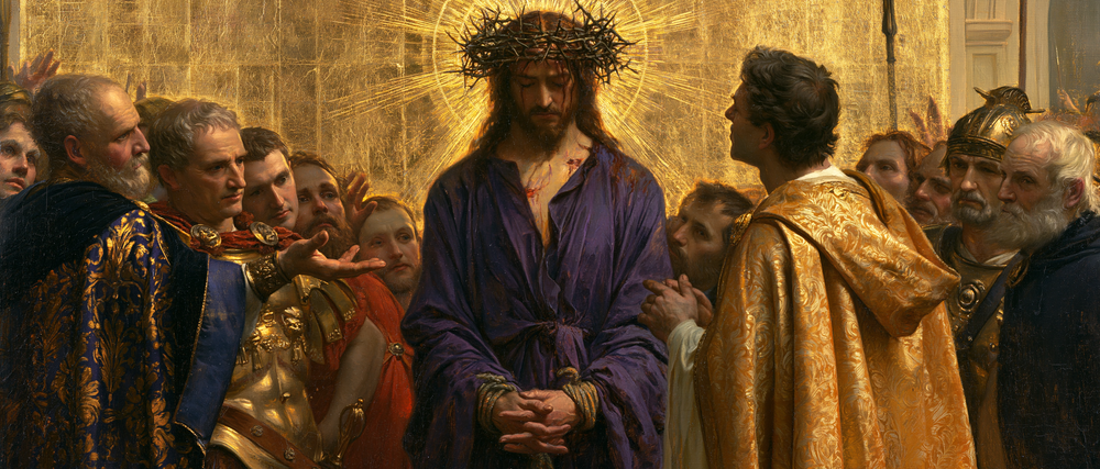 Ecce Homo - Sacred golden · Landskap nr. 20 - Kristen kunst