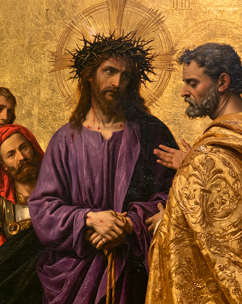 Ecce Homo - Hellig gylden · Portrett nr. 22 - Kristen kunst