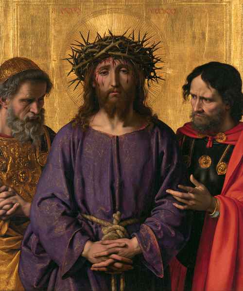 Ecce Homo - Hellig gylden · Portrett nr. 25 - Kristen kunst