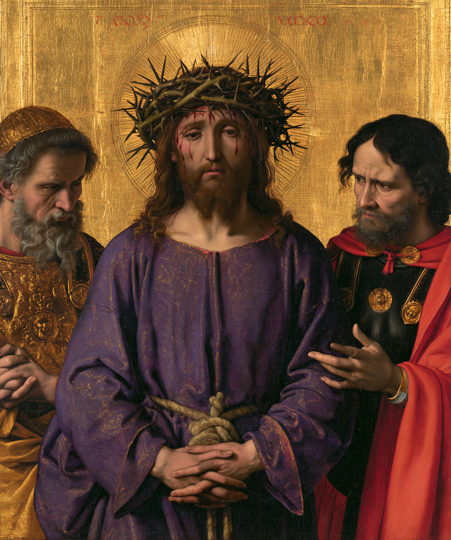 Ecce Homo - Sacred golden · Portrait n° 25