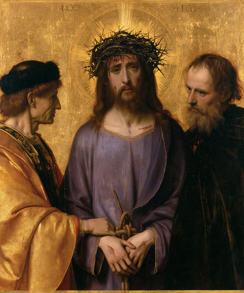 Ecce Homo - Hellig gylden · Portrett nr. 26 - Kristen kunst