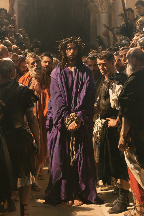 Ecce Homo - Hellig stillhet · Portrett nr. 13 - Kristen kunst