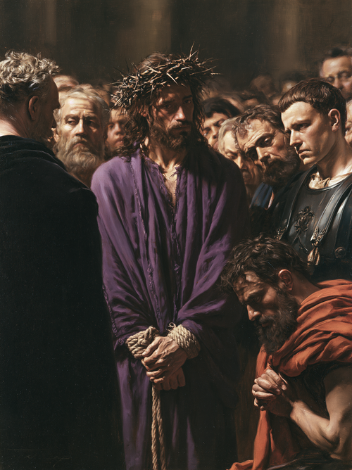 Ecce Homo - Hellig stillhet · Portrett nr. 16 - Kristen kunst