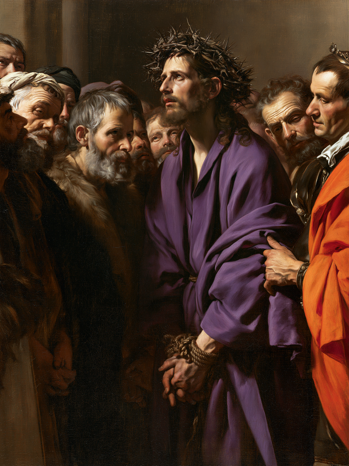 Ecce Homo - Hellig stillhet · Portrett nr. 17 - Kristen kunst