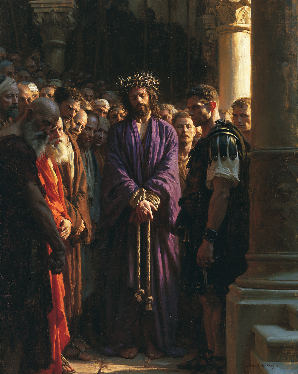 Ecce Homo - Hellig stillhet · Portrett nr. 21 - Kristen kunst