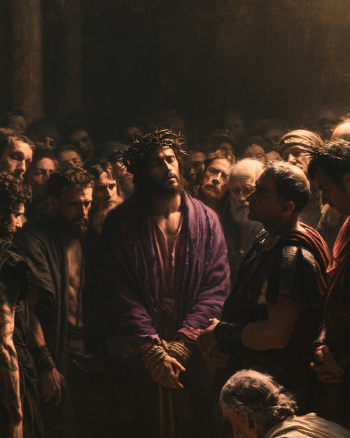 Ecce Homo - Hellig stillhet · Portrett nr. 22 - Kristen kunst