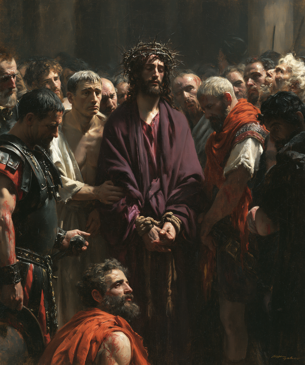 Ecce Homo - Hellig stillhet · Portrett nr. 24 - Kristen kunst