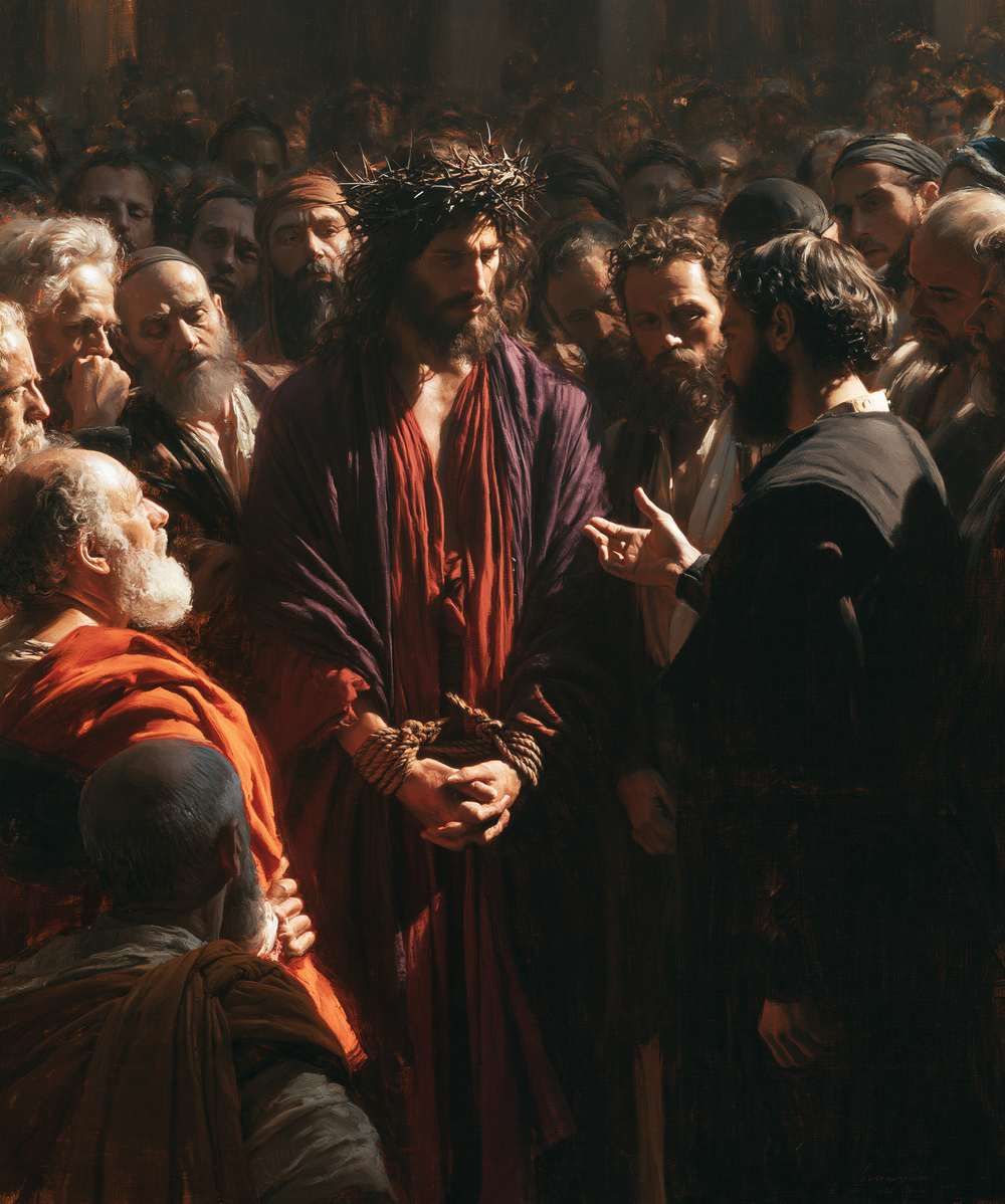 Ecce Homo - Hellig stillhet · Portrett nr. 25 - Kristen kunst