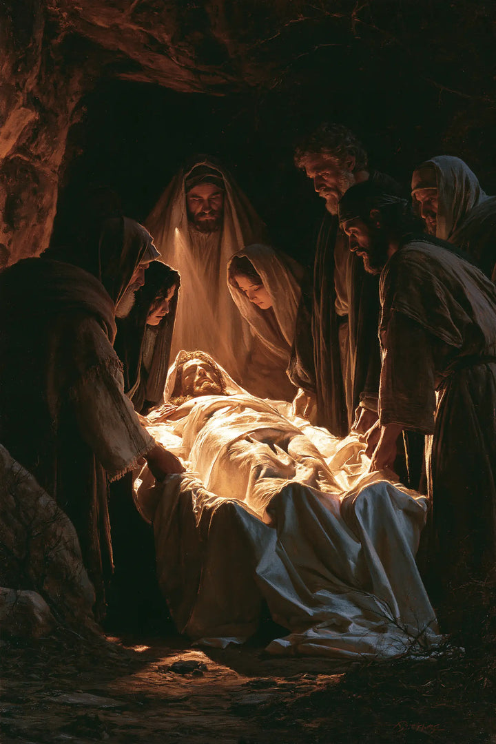 The Entombment of Jesus Christ - Divine Light · Portrait n° 13