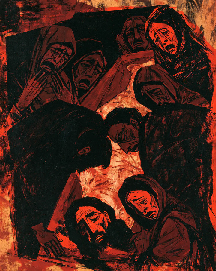 The Entombment of Jesus Christ - Expressionist · Portrait n° 21