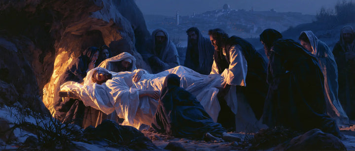 The Entombment of Jesus Christ — The Procession Halted at the Night Threshold