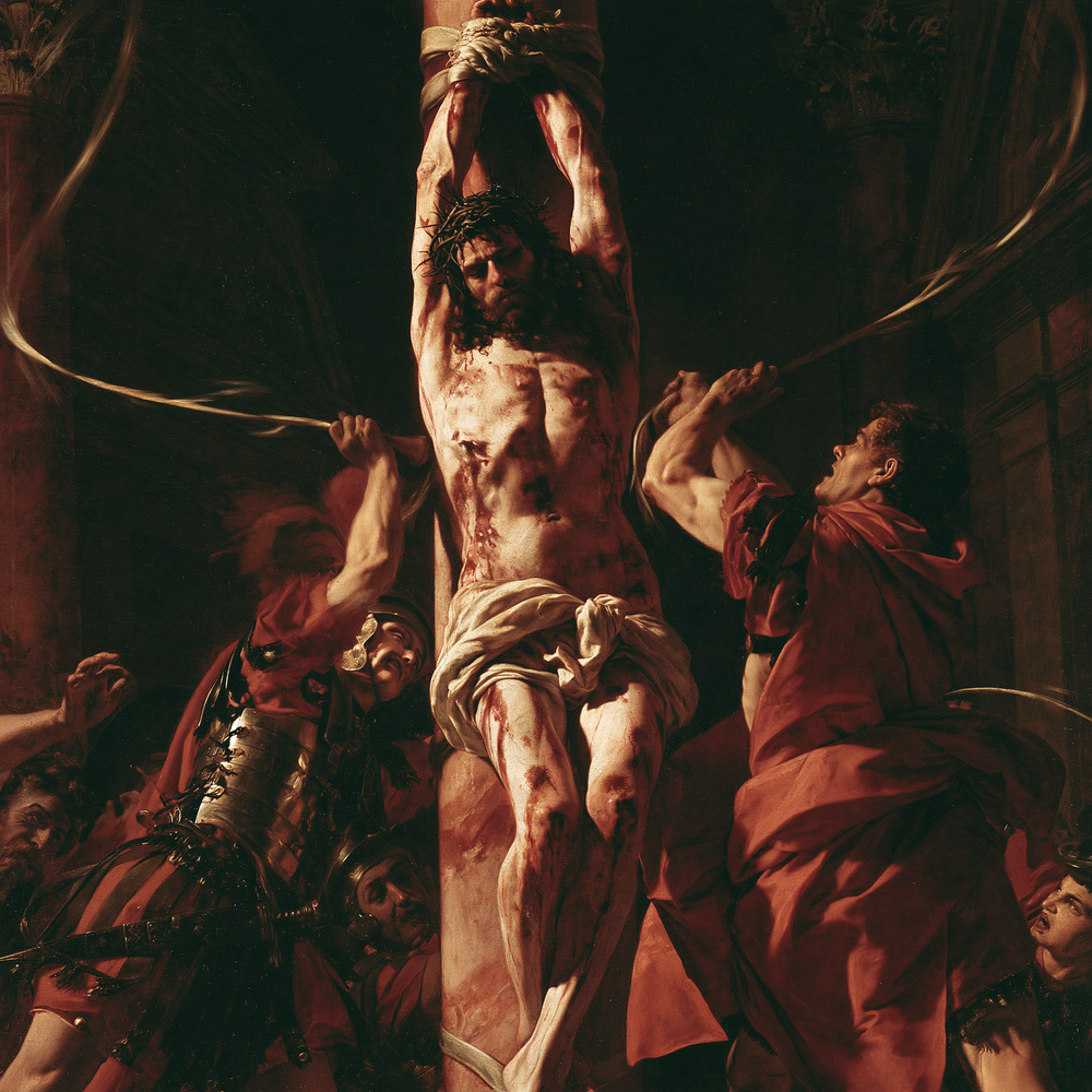 The Flagellation of Christ - Eksplosjon av bevegelse · Carré n° 2 - Kristen kunst