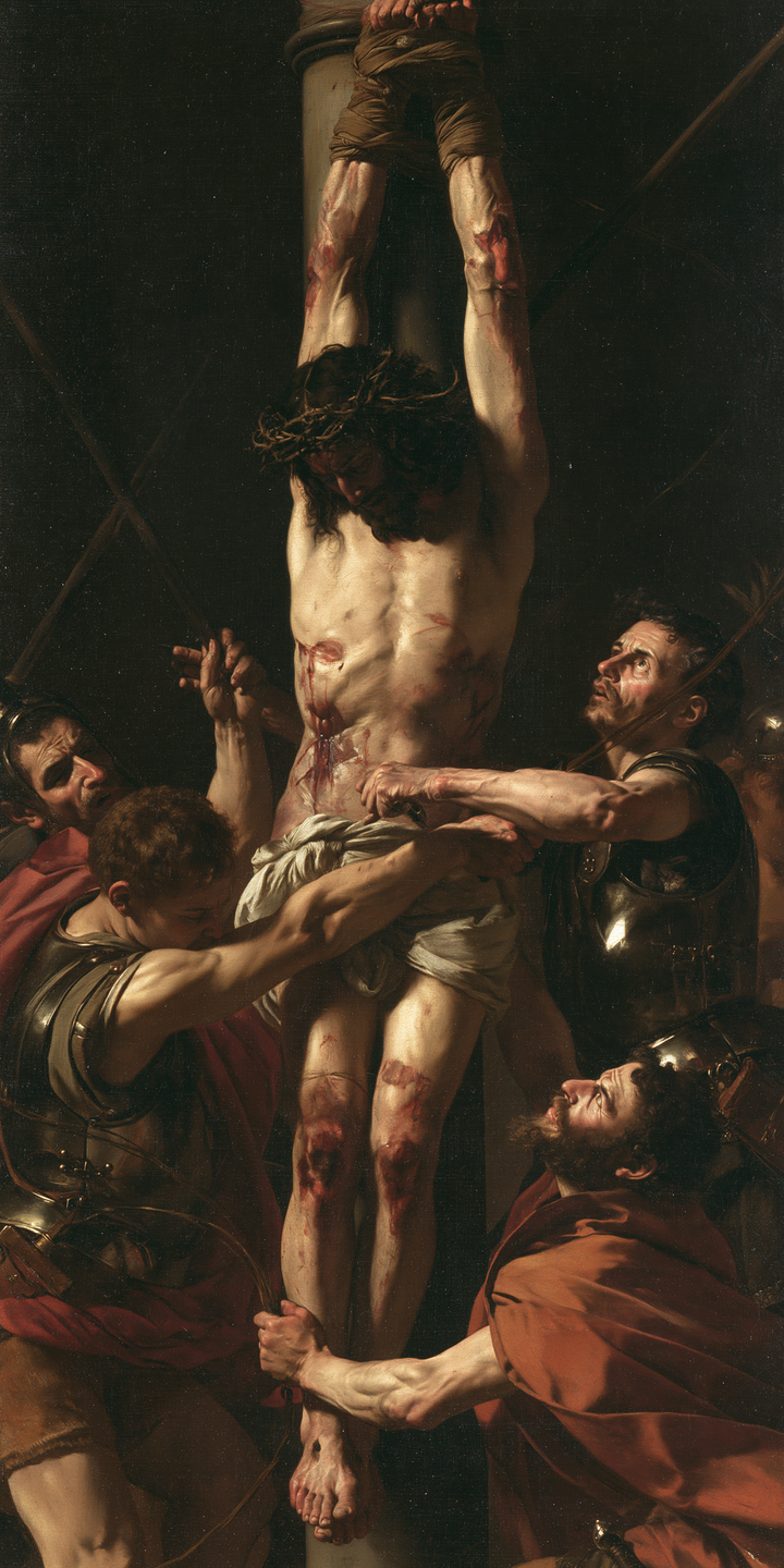 The Flagellation of Christ — The Ordeal Beneath Their Gazes