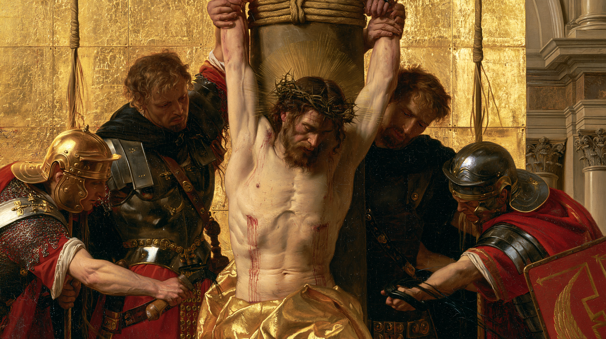The Flagellation of Christ - Sacred Golden · Landskap nr. 2 - Kristen kunst