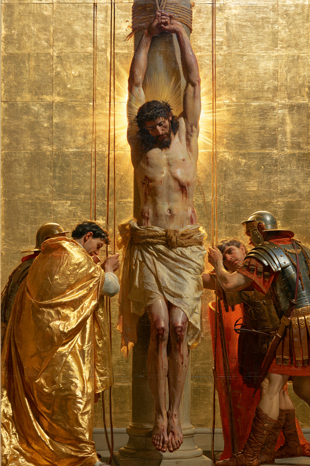 The Flagellation of Christ - Sacred Golden · Portrett nr. 4